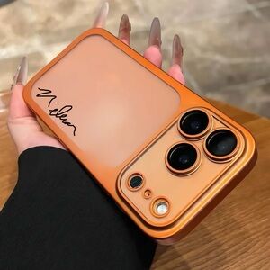 Iphone 17 pro case orange